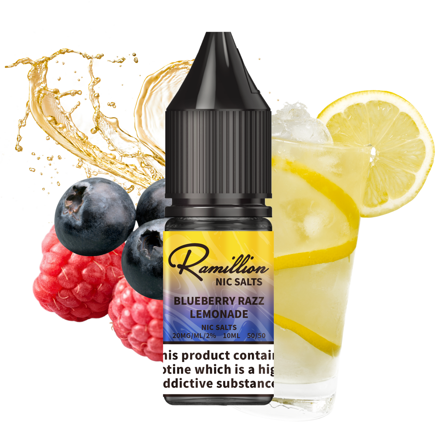 Blue Razz Lemonade - Ramillion Eliquid 10ml