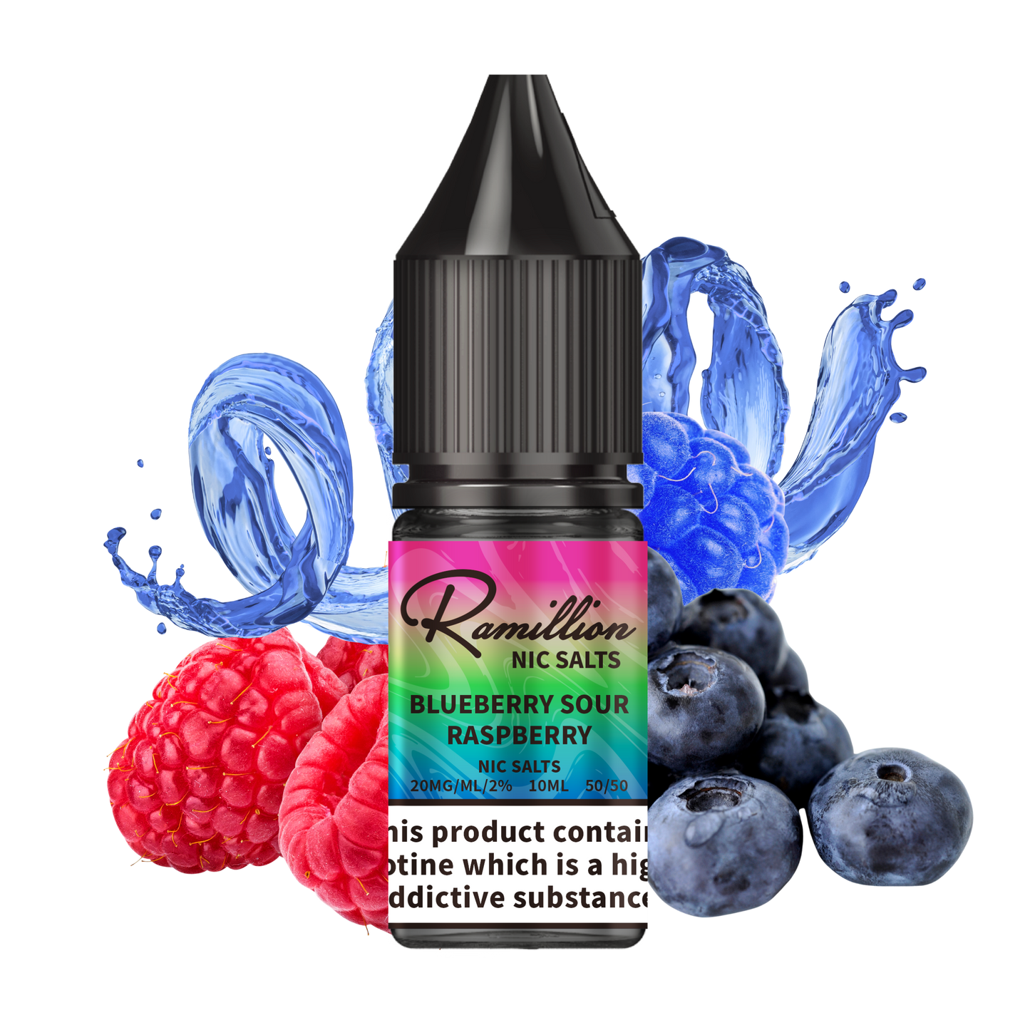 Blueberry Sour Raspberry - Ramillion Eliquid 10ml