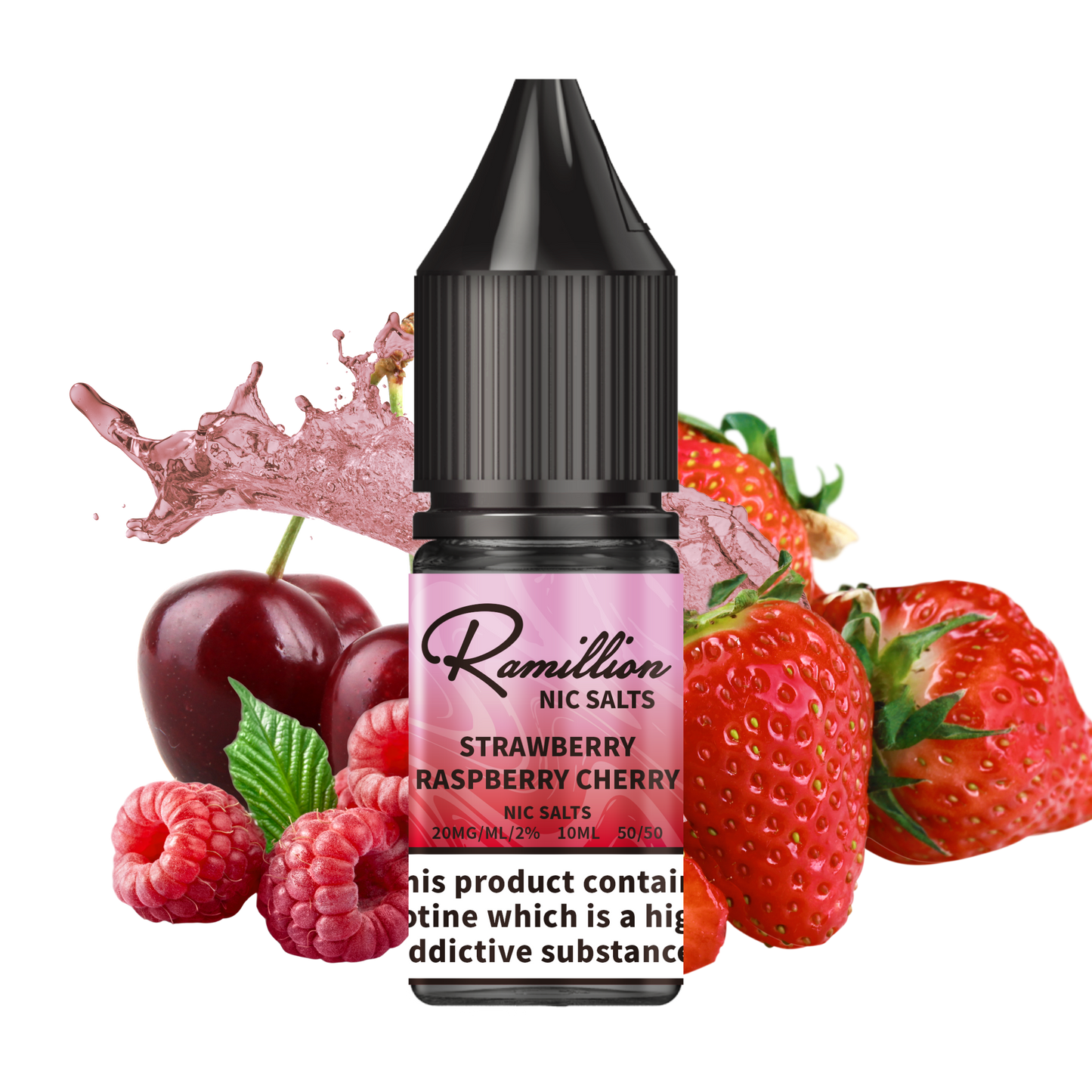 Strawberry Raspberry Cherry - Ramillion Eliquid 10ml