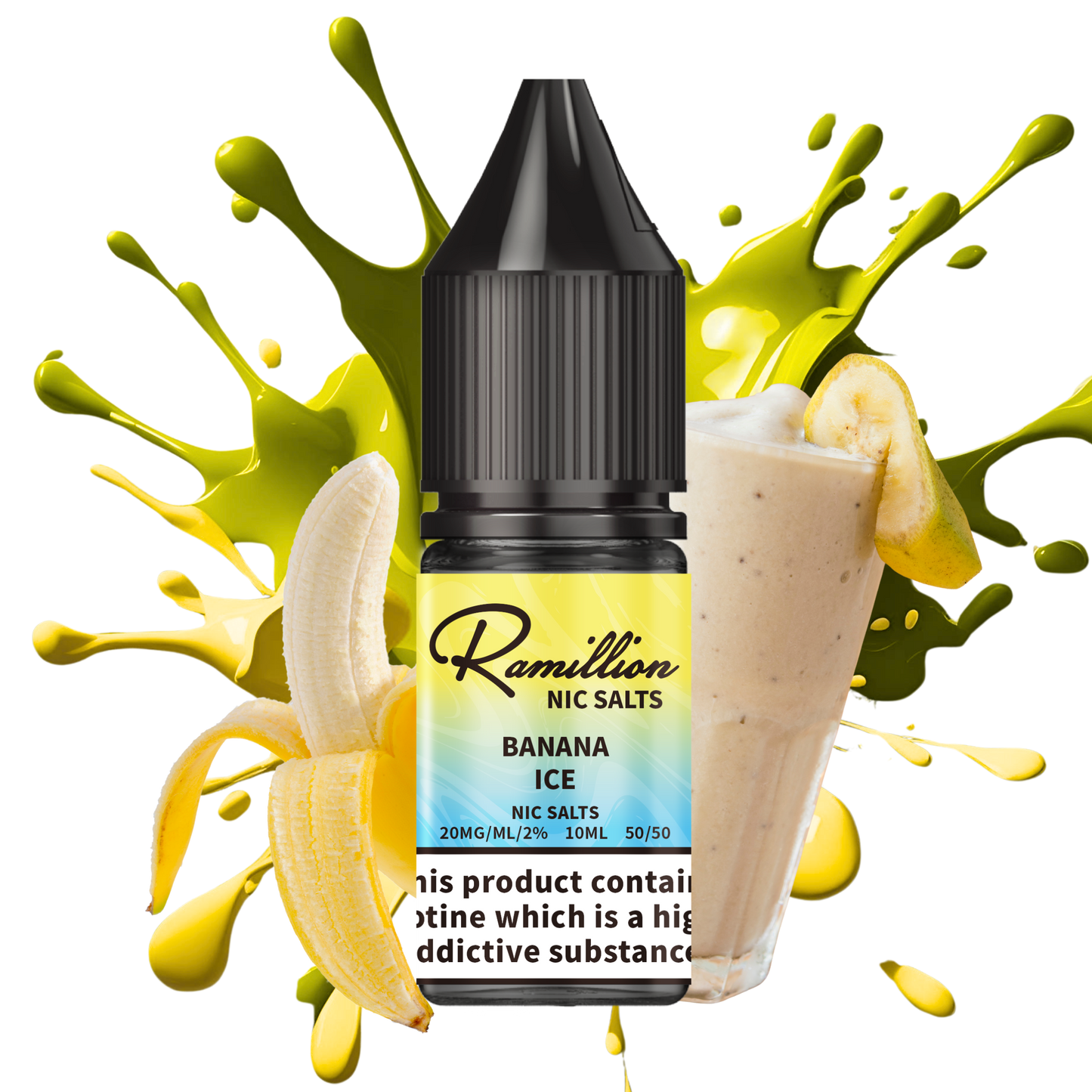 Banana Ice - Ramillion Eliquid 10ml .